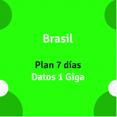 eSIM Brasil 7 días