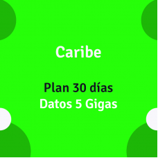 eSIM Caribe 30 días 5 Gigas