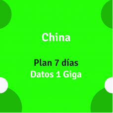 eSIM China 7 días