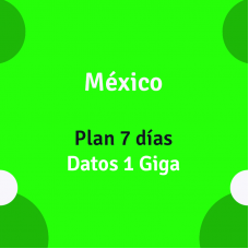 eSIM México 7 días